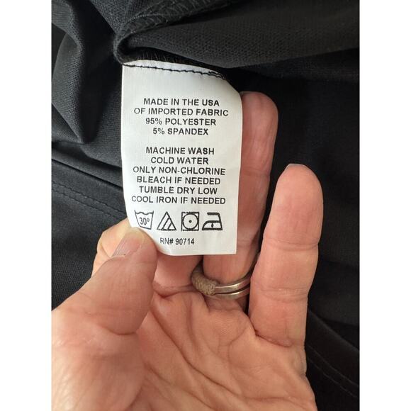 Whimsigoth Vince Camuto Black Sheer Mock Neck Maxi Dress Small Ethereal Romantic - Picture 5 of 10